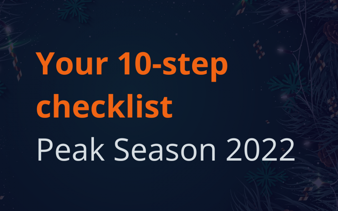 On site checklist for holiday season 2022