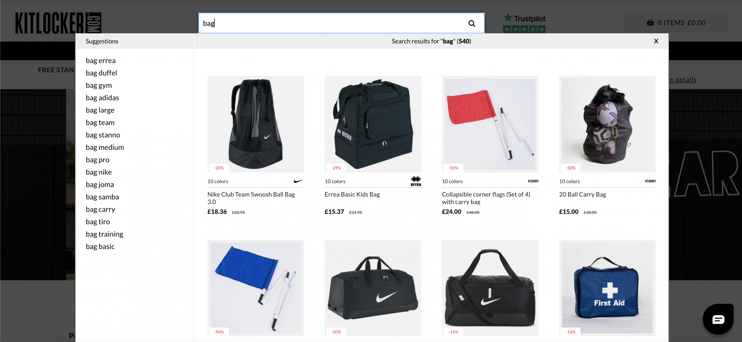 Kitlocker Ecommerce Site Search Synonym